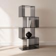 8 Color Options Bookcase, Book and Display Organization with Bookshelf, for Display Storage