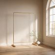 Industrial Entryway Kit Metal Free Standing Hall Stand in Living Room