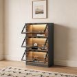 Bookcase Glass or Artificial Wood with Glass Door Material Options, 12 Size Options, Book and Display Organization, for Display Storage