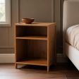 3 Size Options Nightstand, Open or Plastic Door Design Options, for Bedroom Storage, Bedside Storage Format