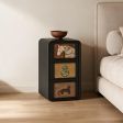 7 Size Options, Nightstand, for Bedroom Storage, 2 Finish Options with 4 Option Options