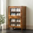 Shoe Cabinet, 5 Size Options, for Entryway Shoe Storage, Shoe Organization Format, Changhong Acrylic or Faux Rattan-Weaved Design Options