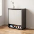 10 Size Options Shoe Cabinet, Shoe Storage Cabinet with Shoe Organization Format, for Entryway Shoe Storage