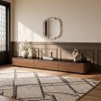 TV Stand, Television Component Placement with 63"–94" Size Options, Media Console, for Media Storage