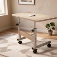 24"L Standing Desk, Please Note: Table Only with 3 Object Option Options, for Office Work, 3 Color Options