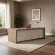 Executive Desk, 55"–126" Desktop Dimensions Options, 4 Configuration Options, Executive Work Surface, for Office Work