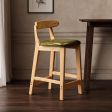 Bar Stool 3 Seating Material Options, 22"–32" Seat Height - Floor To Seat Options, for Counter Seating, 2 Color Options, 14 Color Options