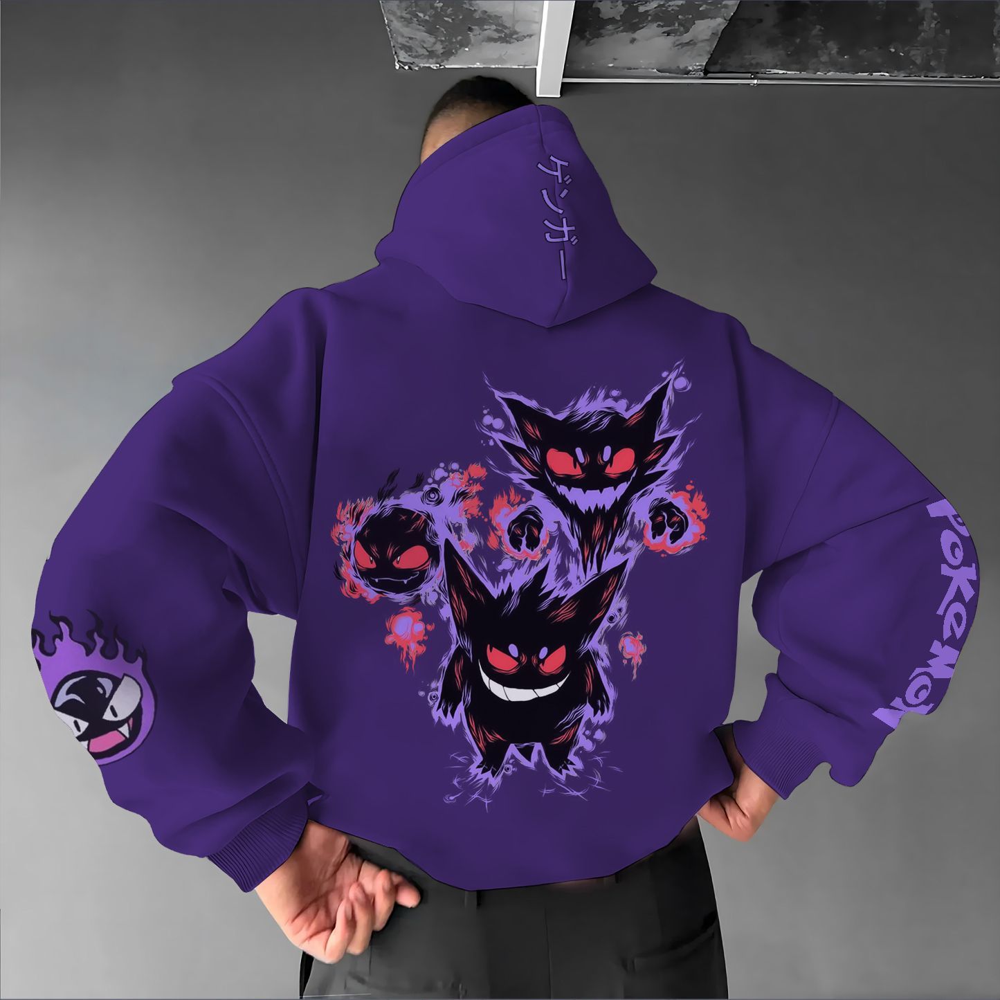 Unisex  Anime Graphic Streetwear Vintage Hoodie