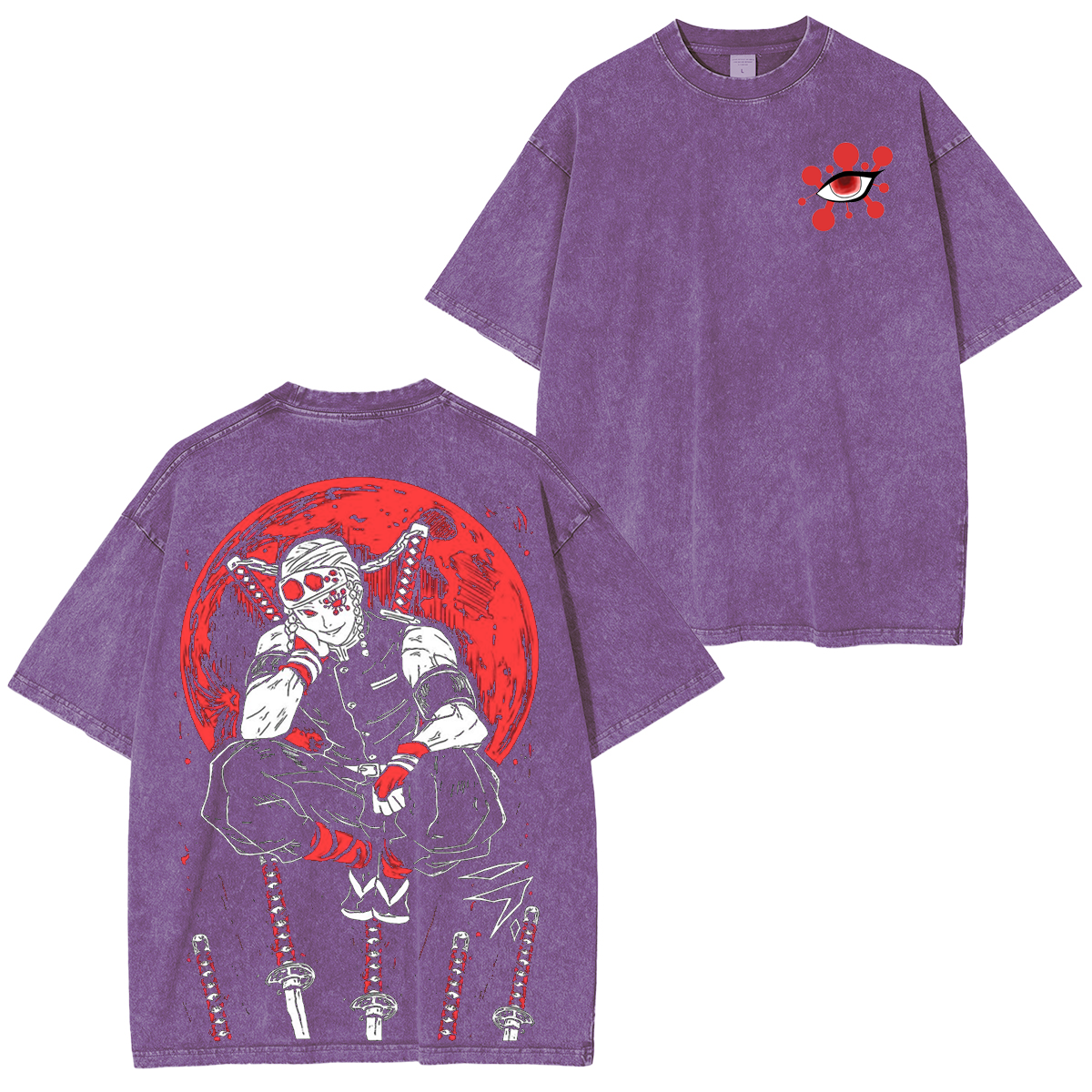 Unisex Anime Inspired Vintage T-Shirt