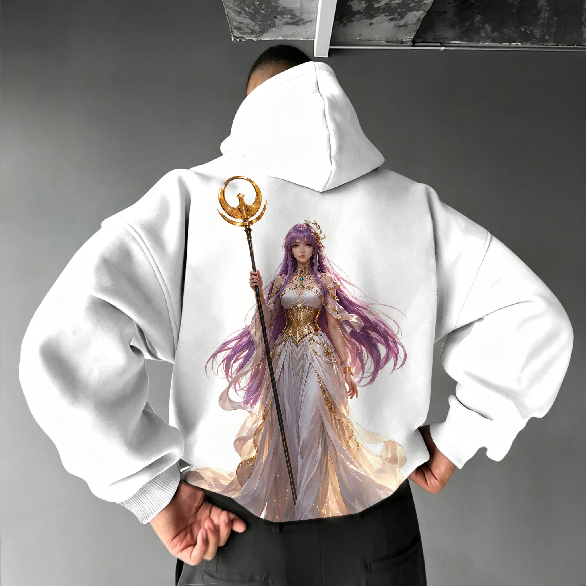 Saint Seiya Unisex Anime Graphic Streetwear Vintage Hoodie