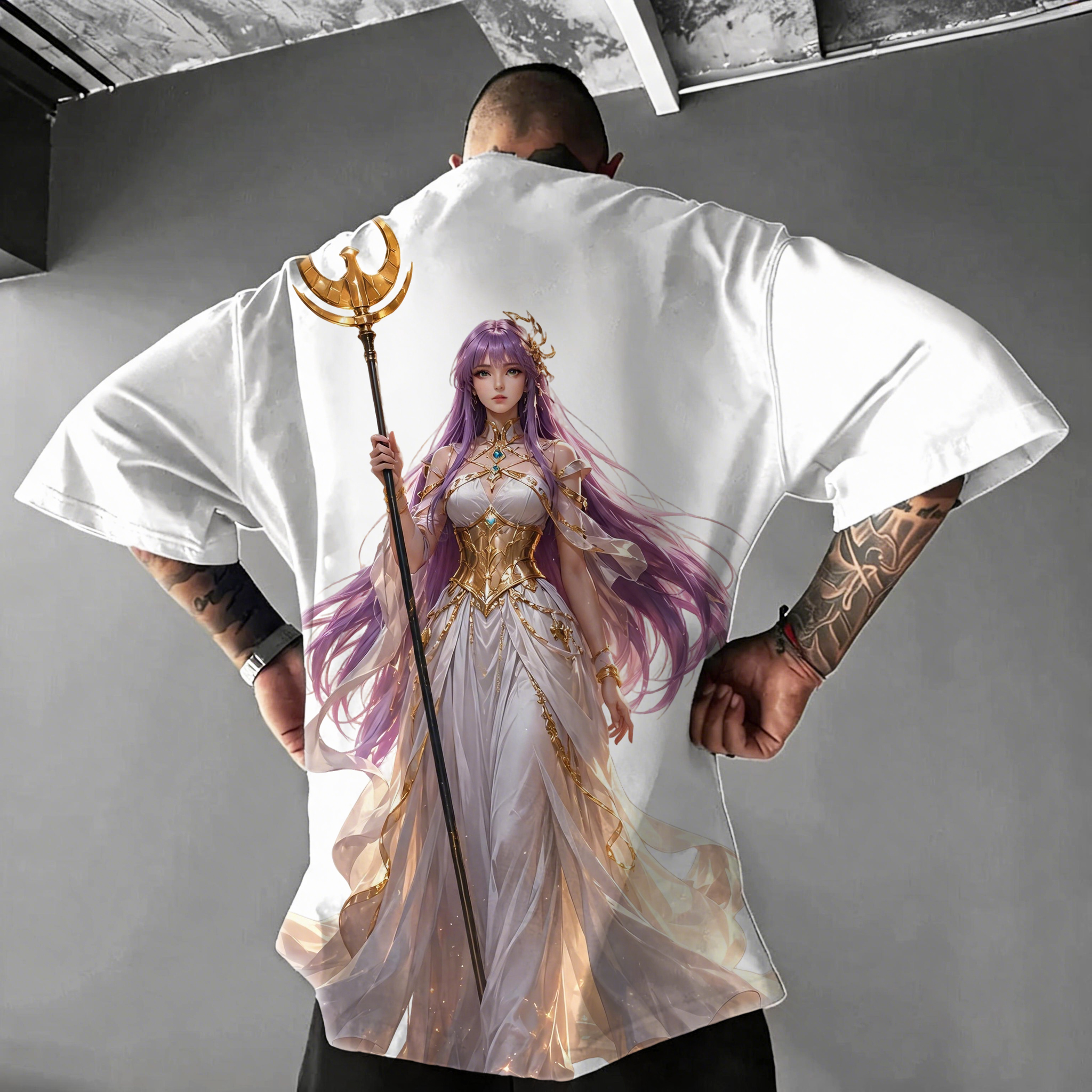 Saint Seiya Unisex Anime Inspired Vintage T-Shirt