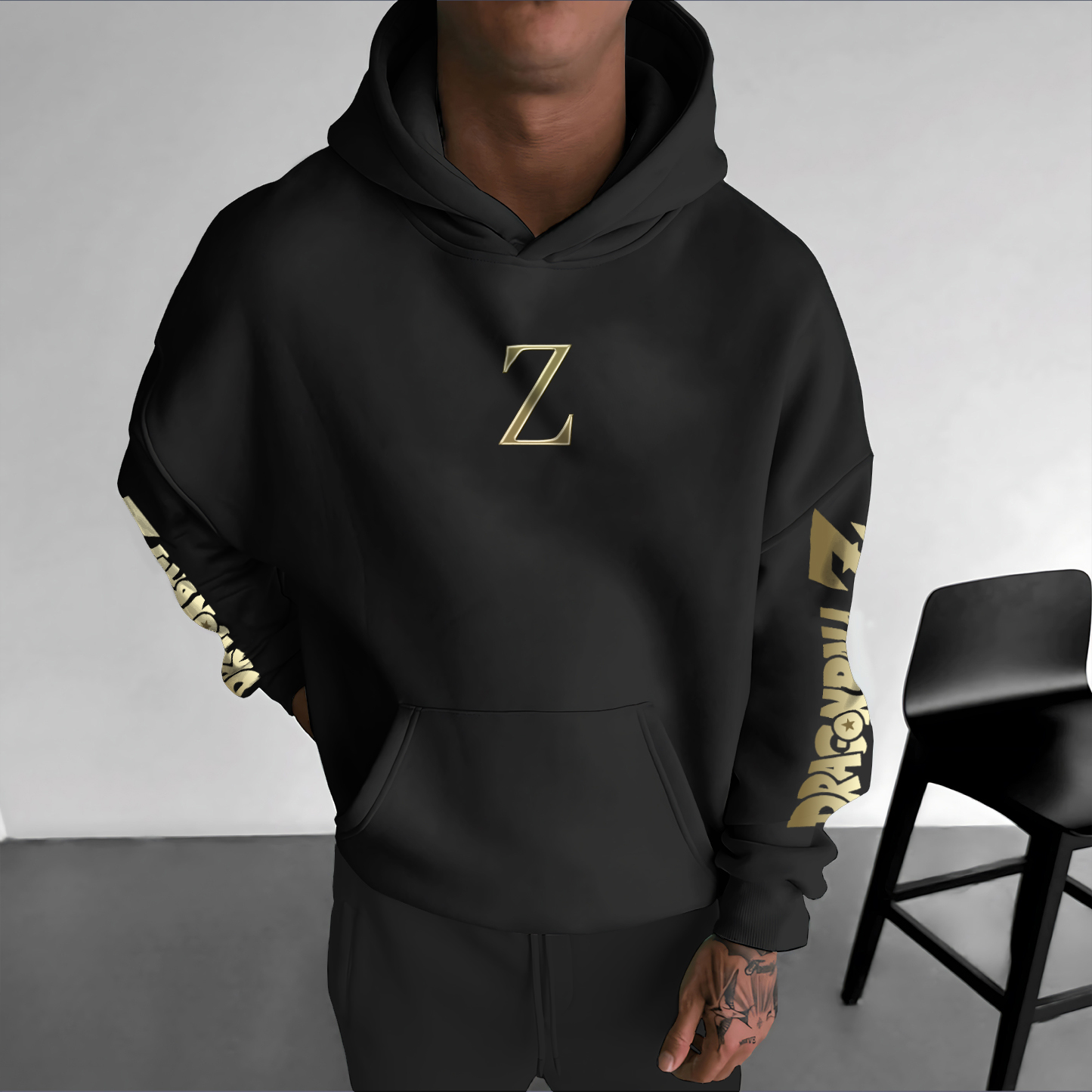 Unisex Anime Graphic Streetwear Vintage Hoodie