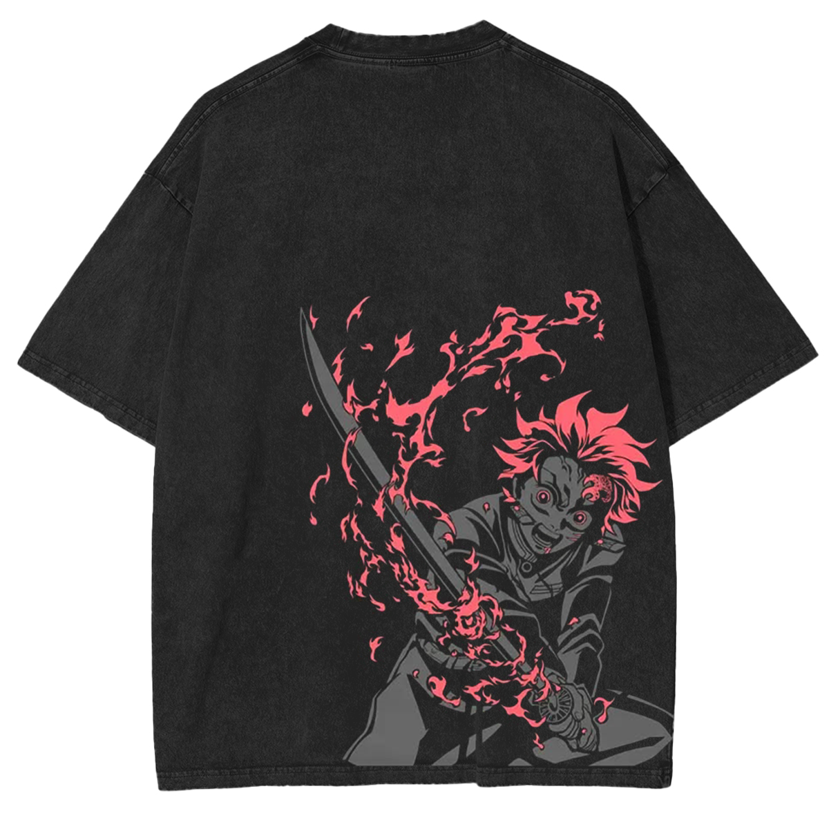 Unisex Anime Inspired Vintage T-Shirt