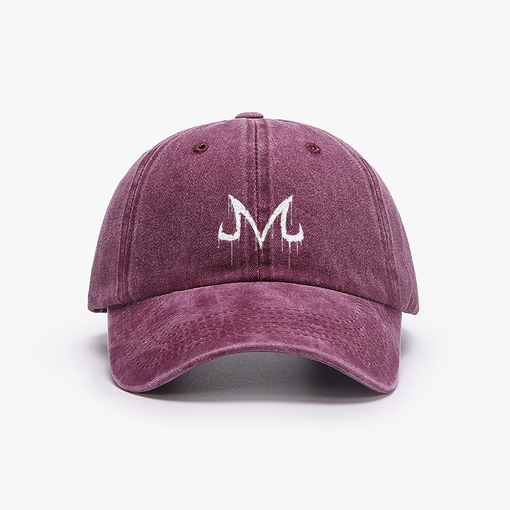 Unisex Washed Vintage Anima Print Baseball Cap
