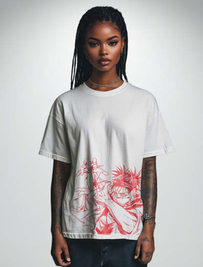 Piercing Blood 2-Sided Vintage Tee-AnimeClothe
