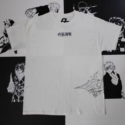 VINTAGE TEE丨Sukuna Tee-JJK-AnimeClothe