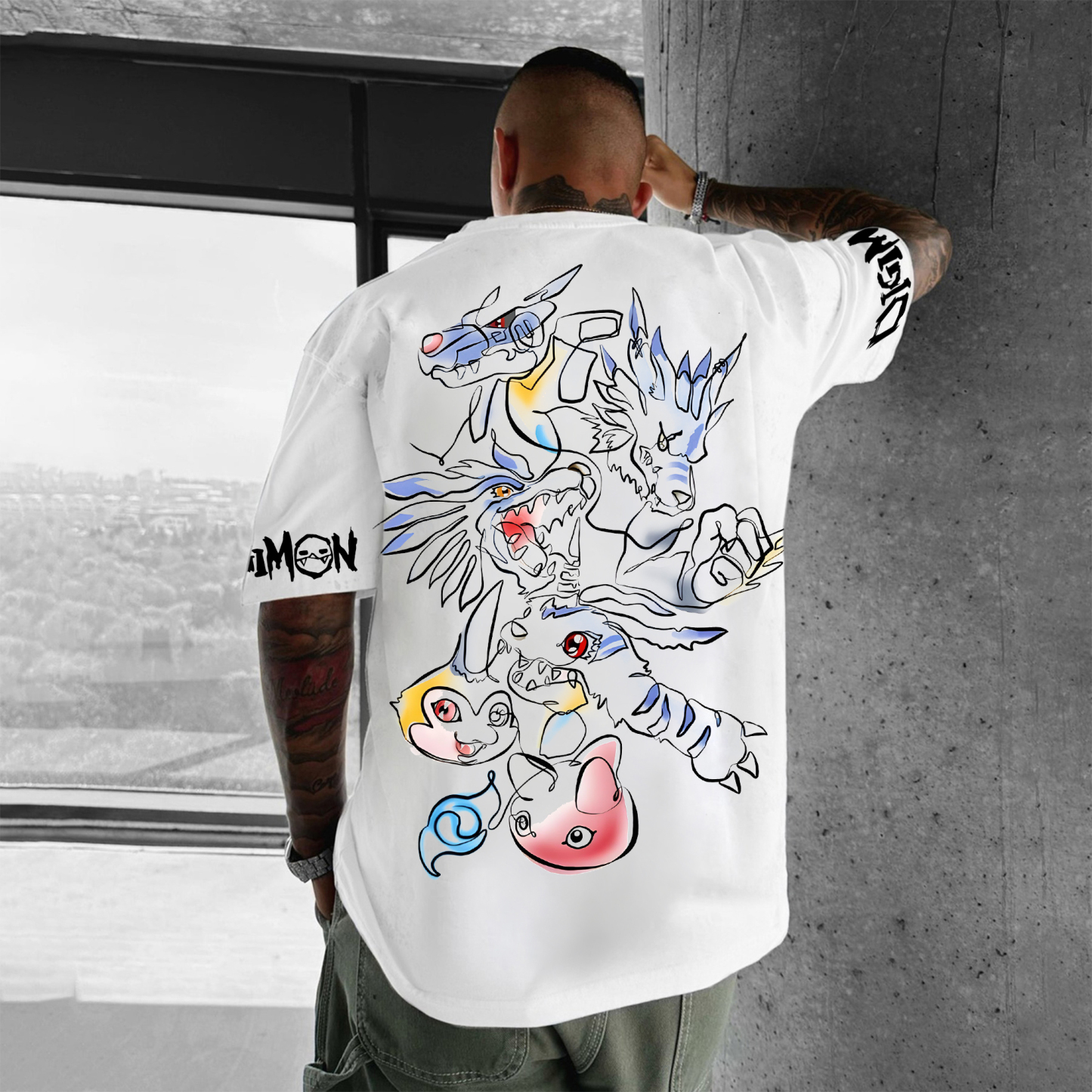 Unisex “Digimon” Anime Inspired Vintage T-Shirt