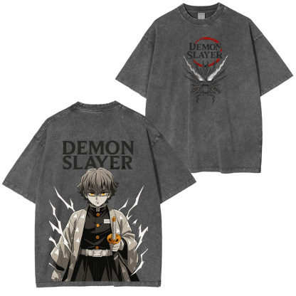 Unisex Anime Inspired Vintage T-Shirt
