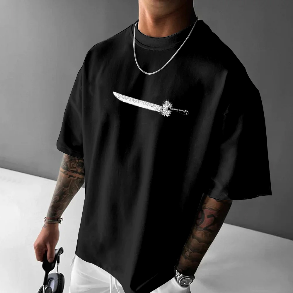 Casual Anima Design Short Sleeves T-shirt-AnimeClothe