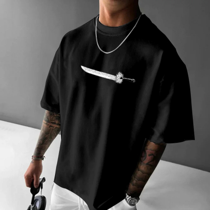 Casual Anima Design Short Sleeves T-shirt-AnimeClothe