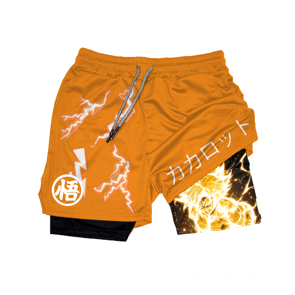 Anime Gym Performance Shorts-AnimeClothe