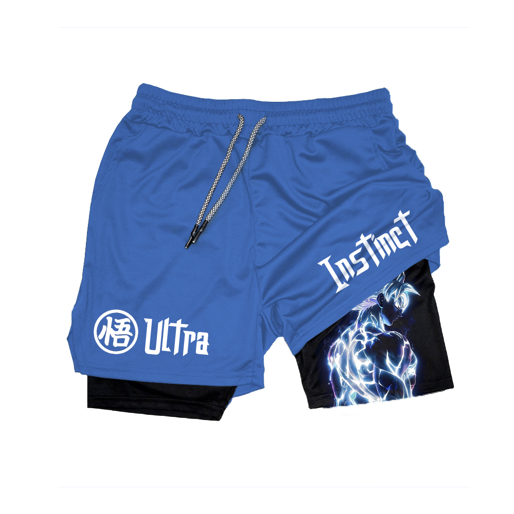 Anime Gym Performance Shorts-AnimeClothe