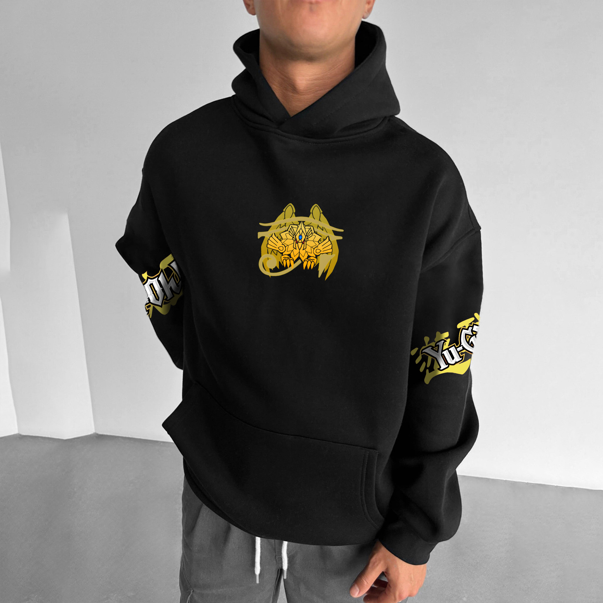 Unisex Anime Style Retro Hoodie
