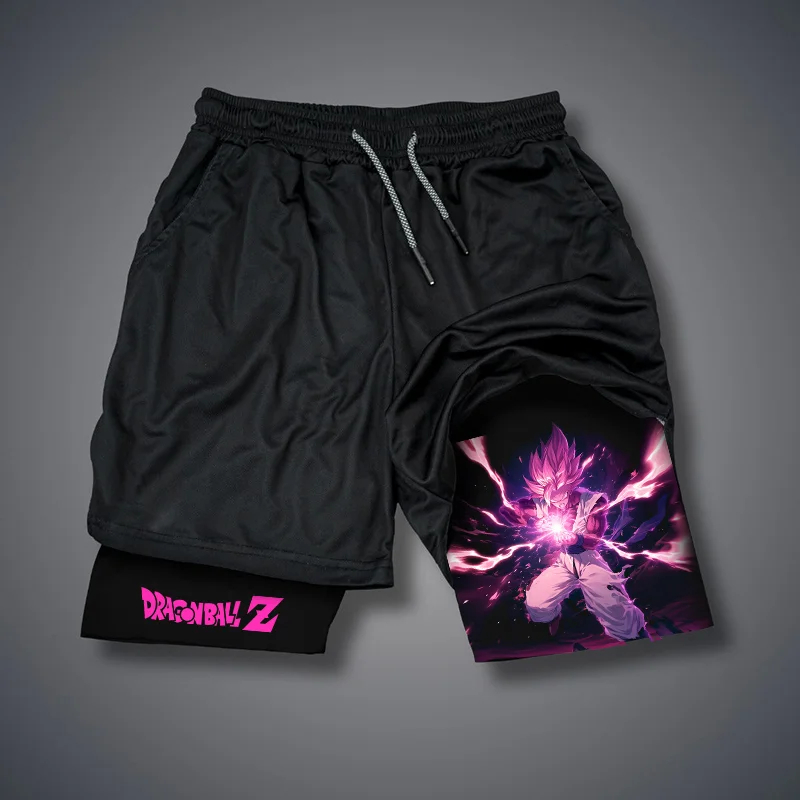 Unisex Casual Anime Streetwear Shorts-AnimeClothe