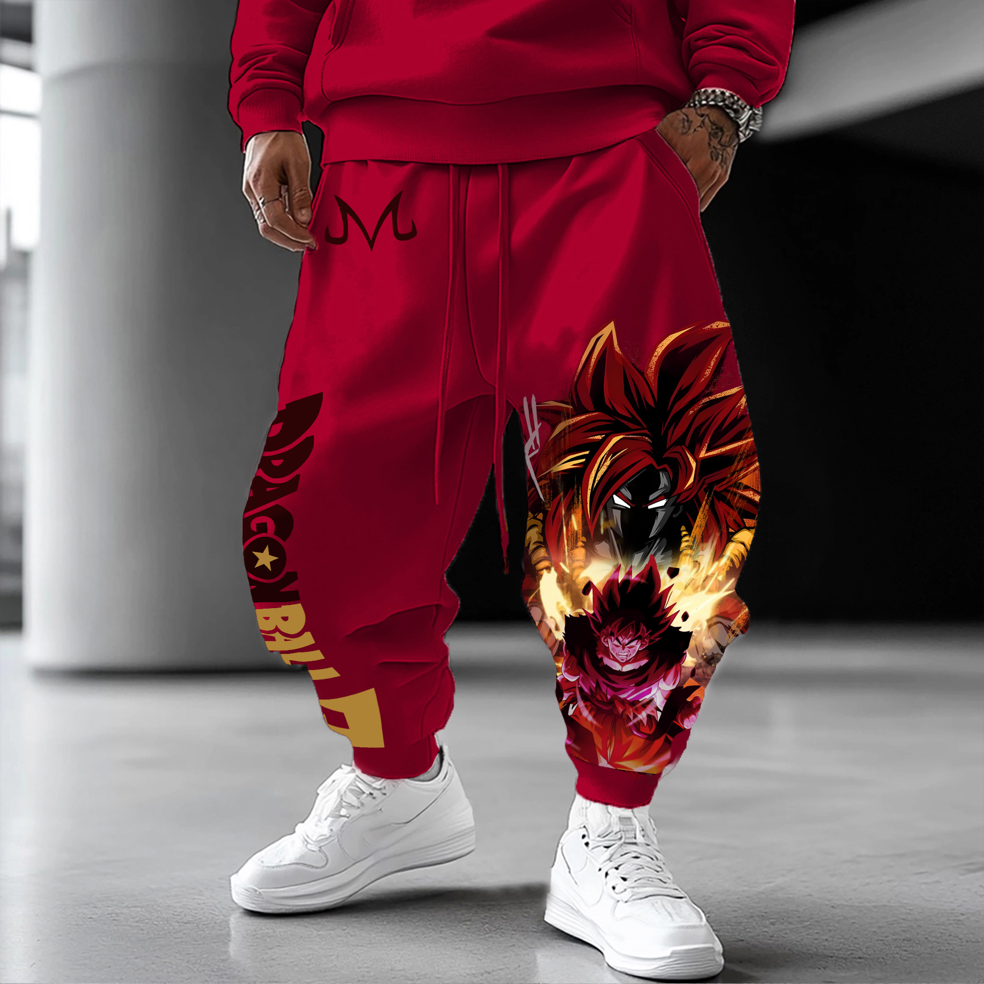 Unisex Anime Inspired Vintage Pants丨 -AnimeClothe