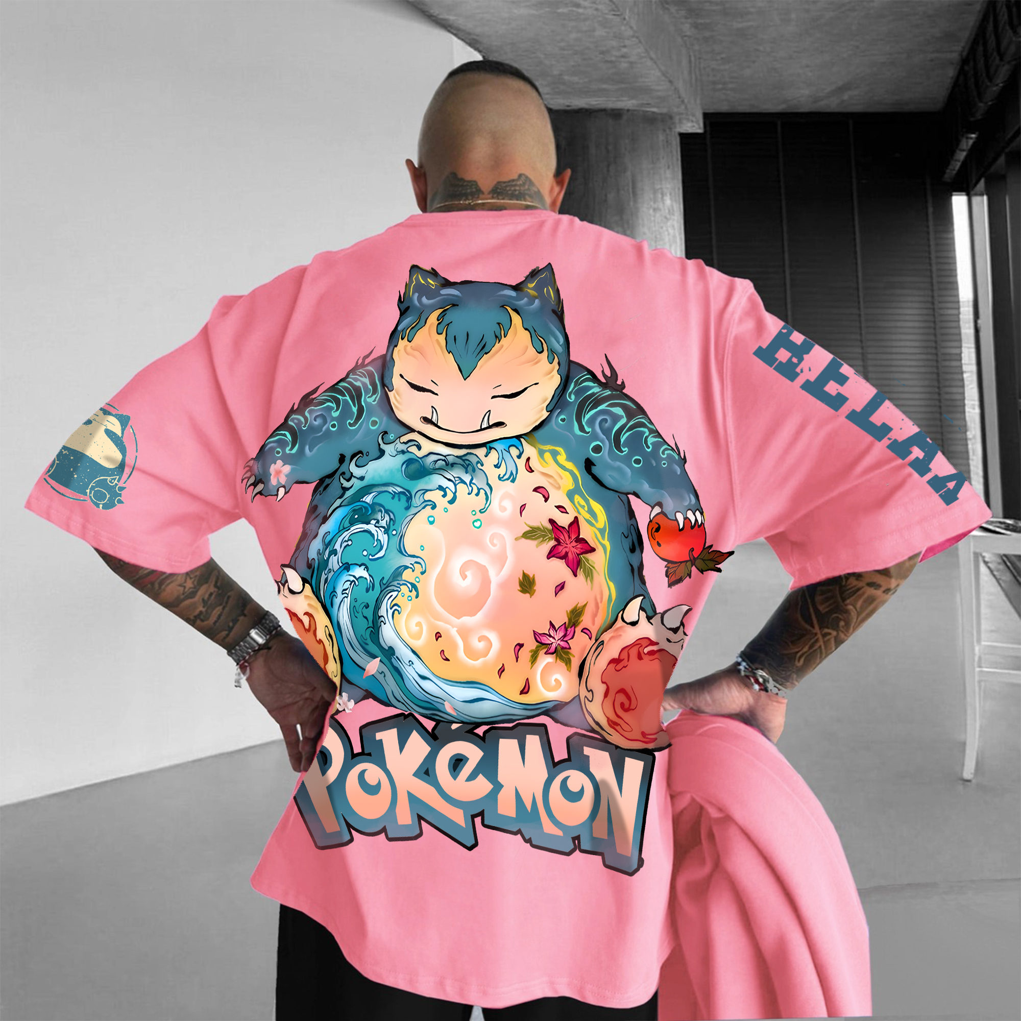 Unisex   Anime Inspired Vintage T-Shirt-AnimeClothe