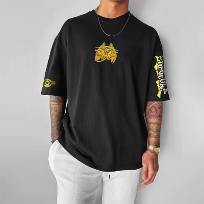 Unisex Anime Inspired Vintage T-Shirt-AnimeClothe