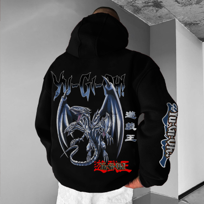 Unisex Anime Style Retro Hoodie