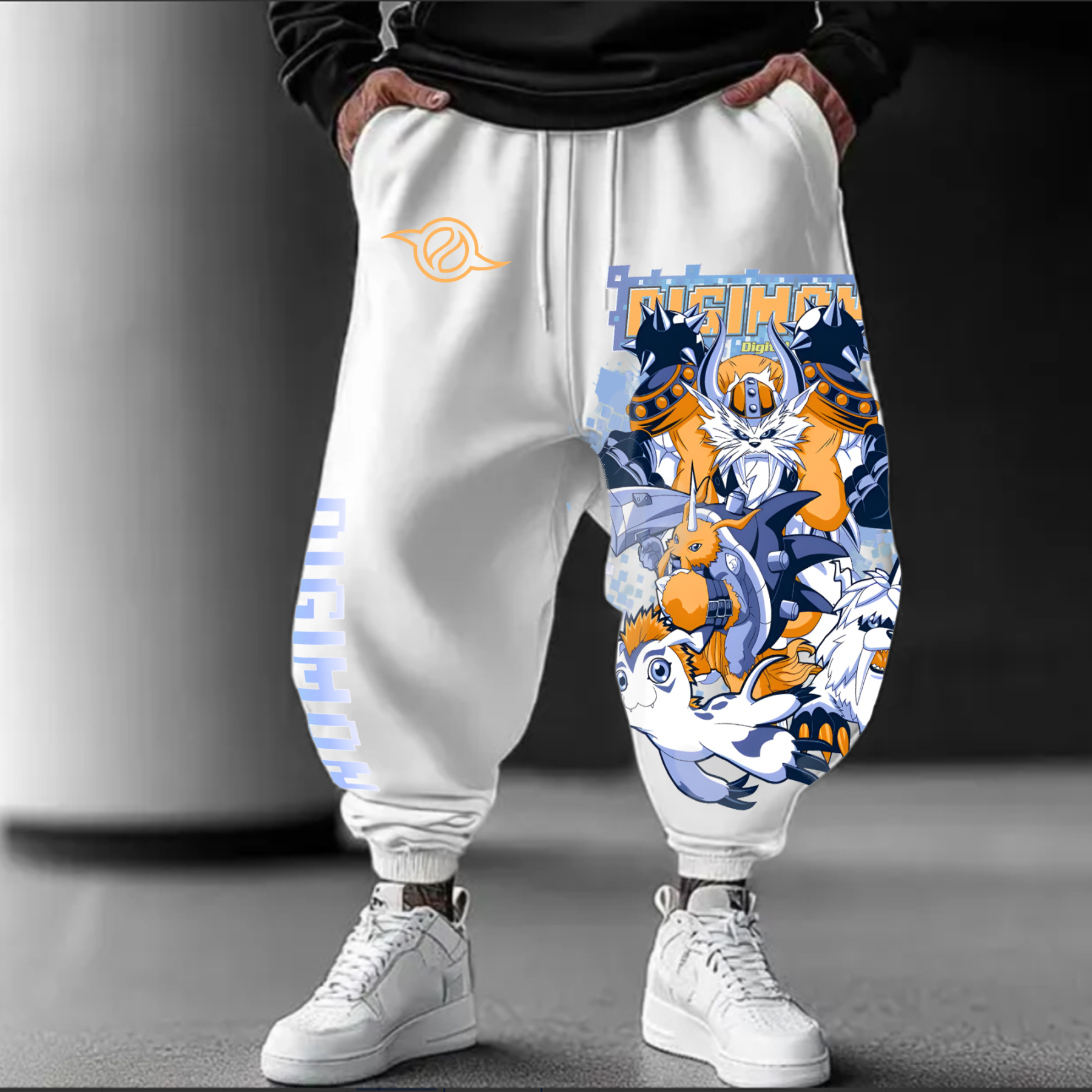 Unisex “Digimon” Casual Anime Streetwear Pants