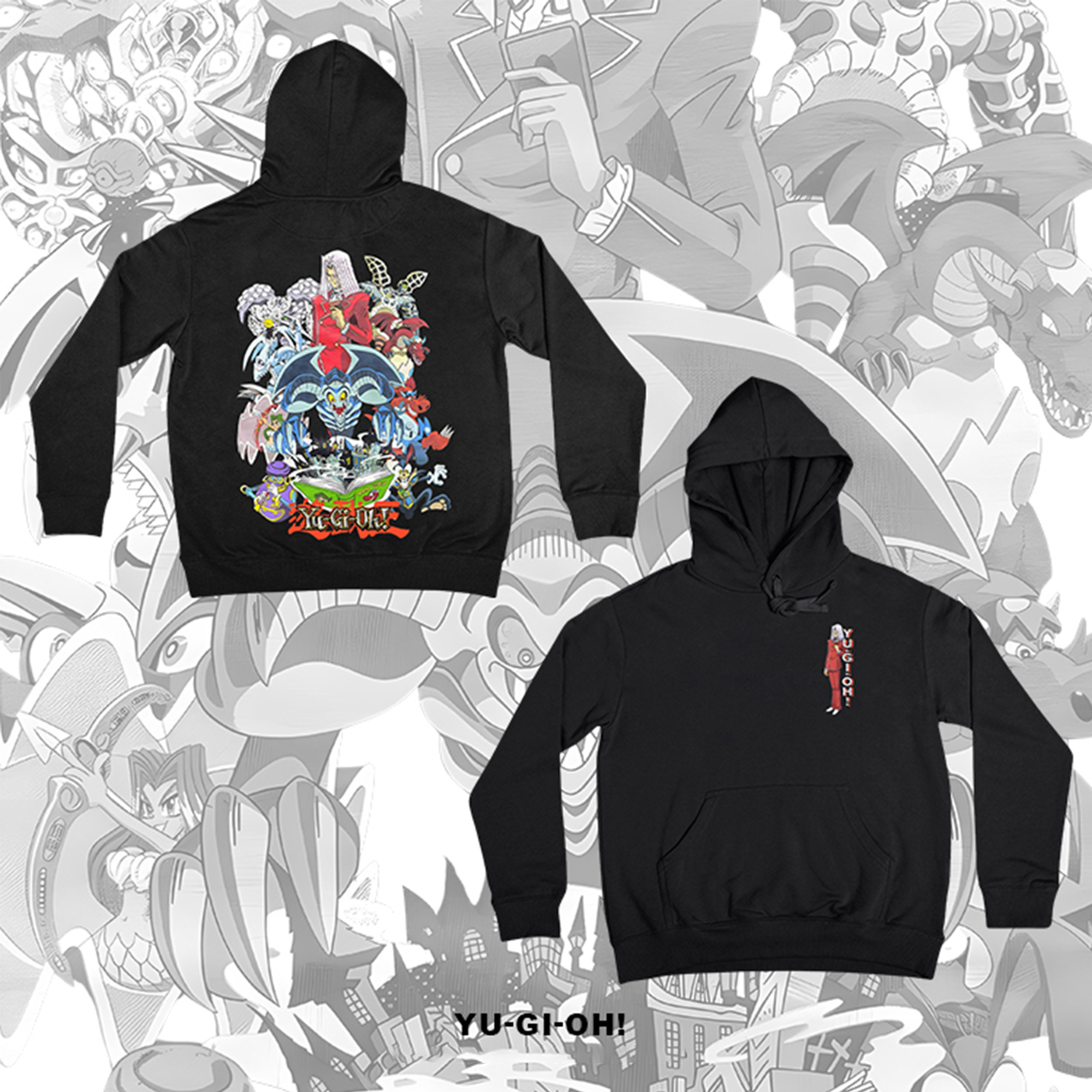 Unisex "Yu-Gi-Oh!" Game Anime Graphic Print Hoodie-AnimeClothe