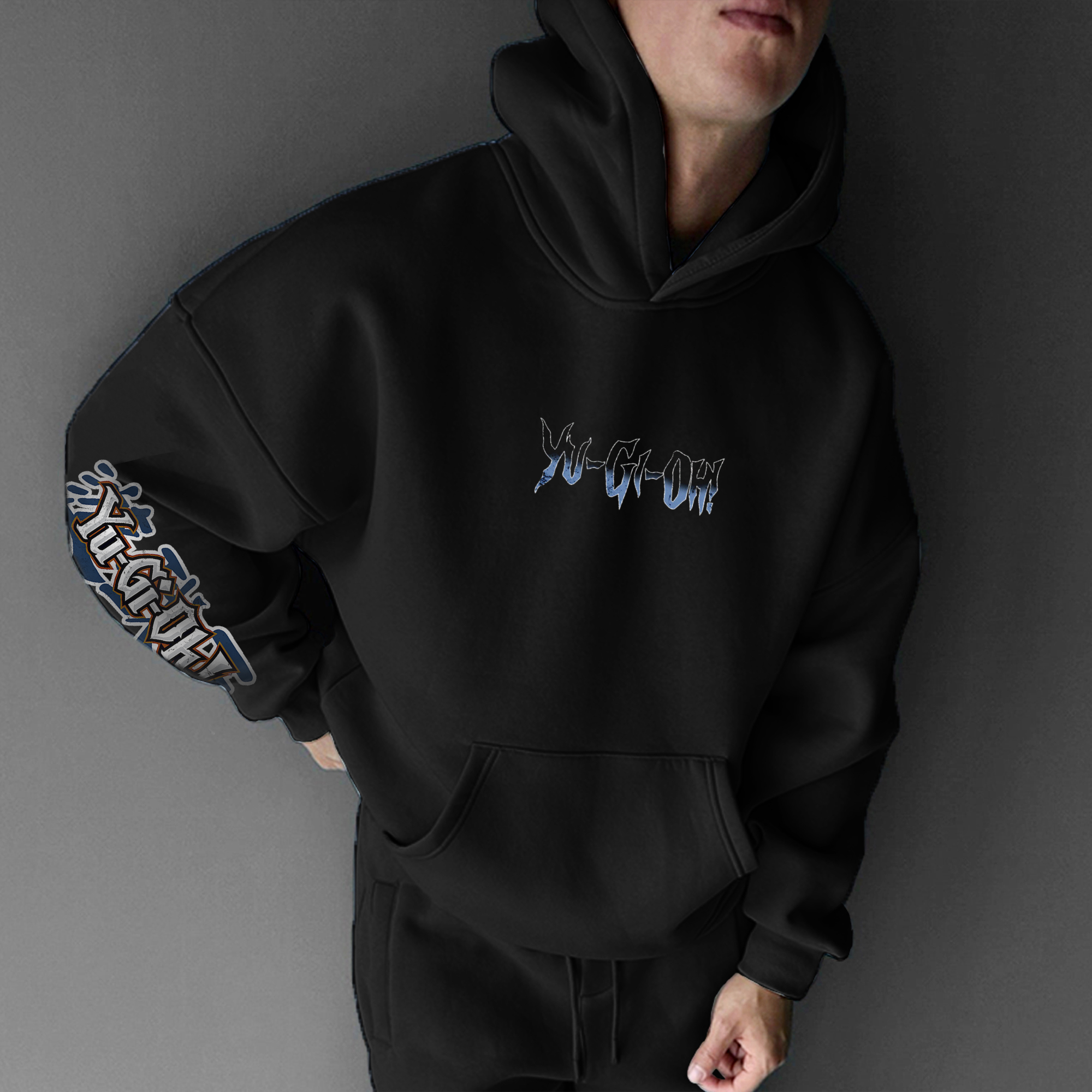 Unisex Anime Style Retro Hoodie
