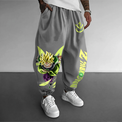 Unisex Casual Anime Streetwear Pants-AnimeClothe