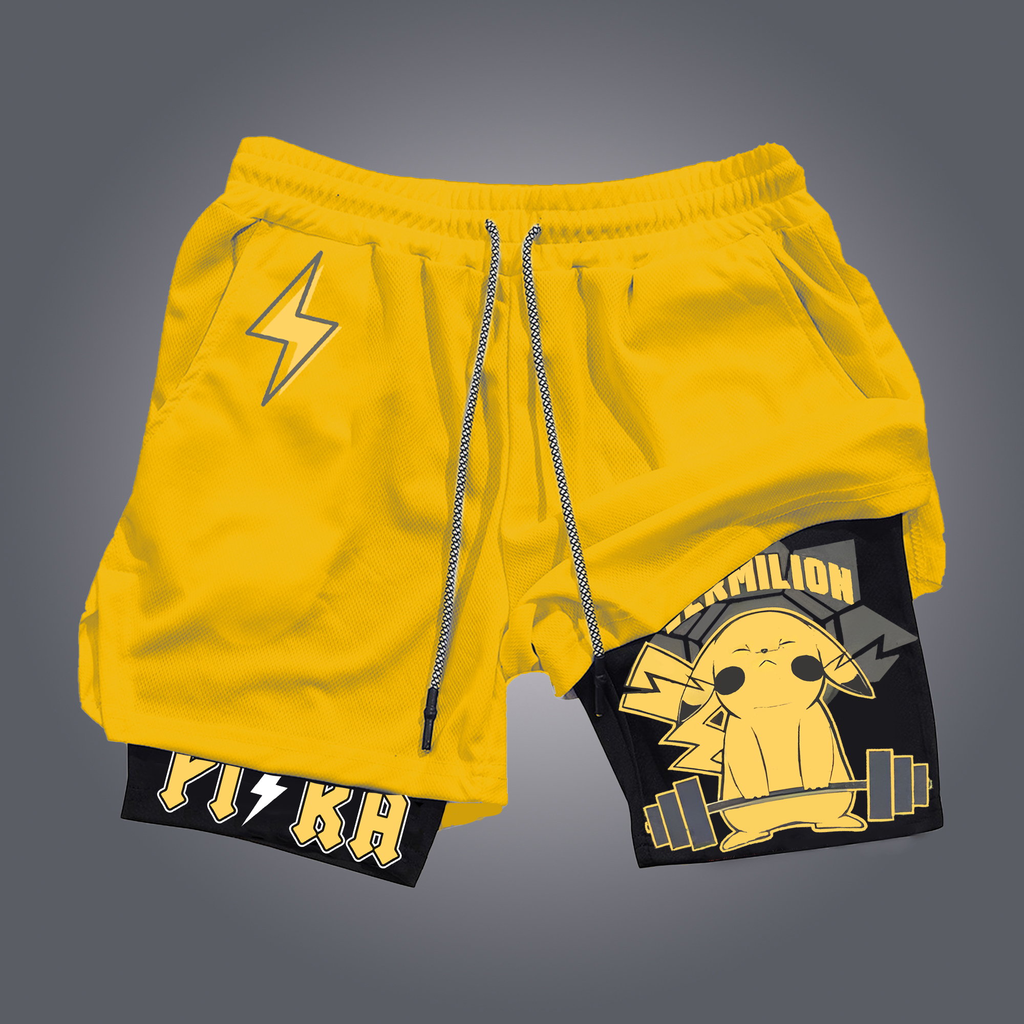 Unisex   Casual Anime Streetwear Shorts-AnimeClothe
