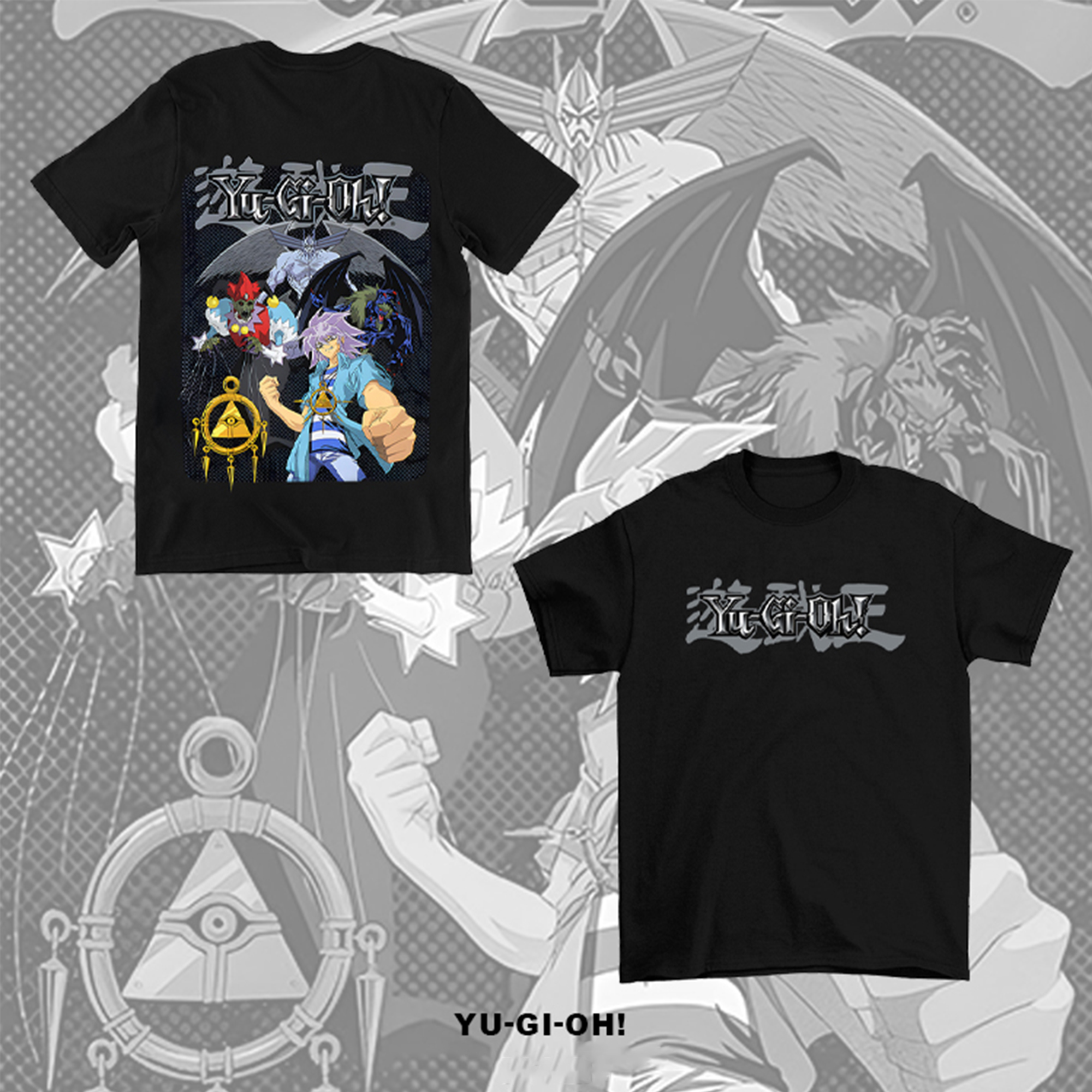 Unisex Anime Graphic Print T-Shirt-AnimeClothe