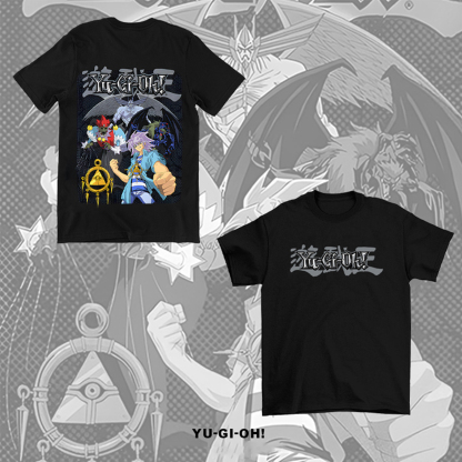 Unisex Anime Graphic Print T-Shirt-AnimeClothe