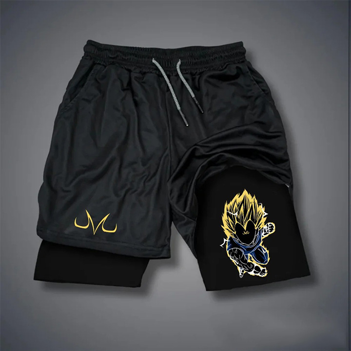 Unisex Casual Anime Streetwear Shorts-AnimeClothe