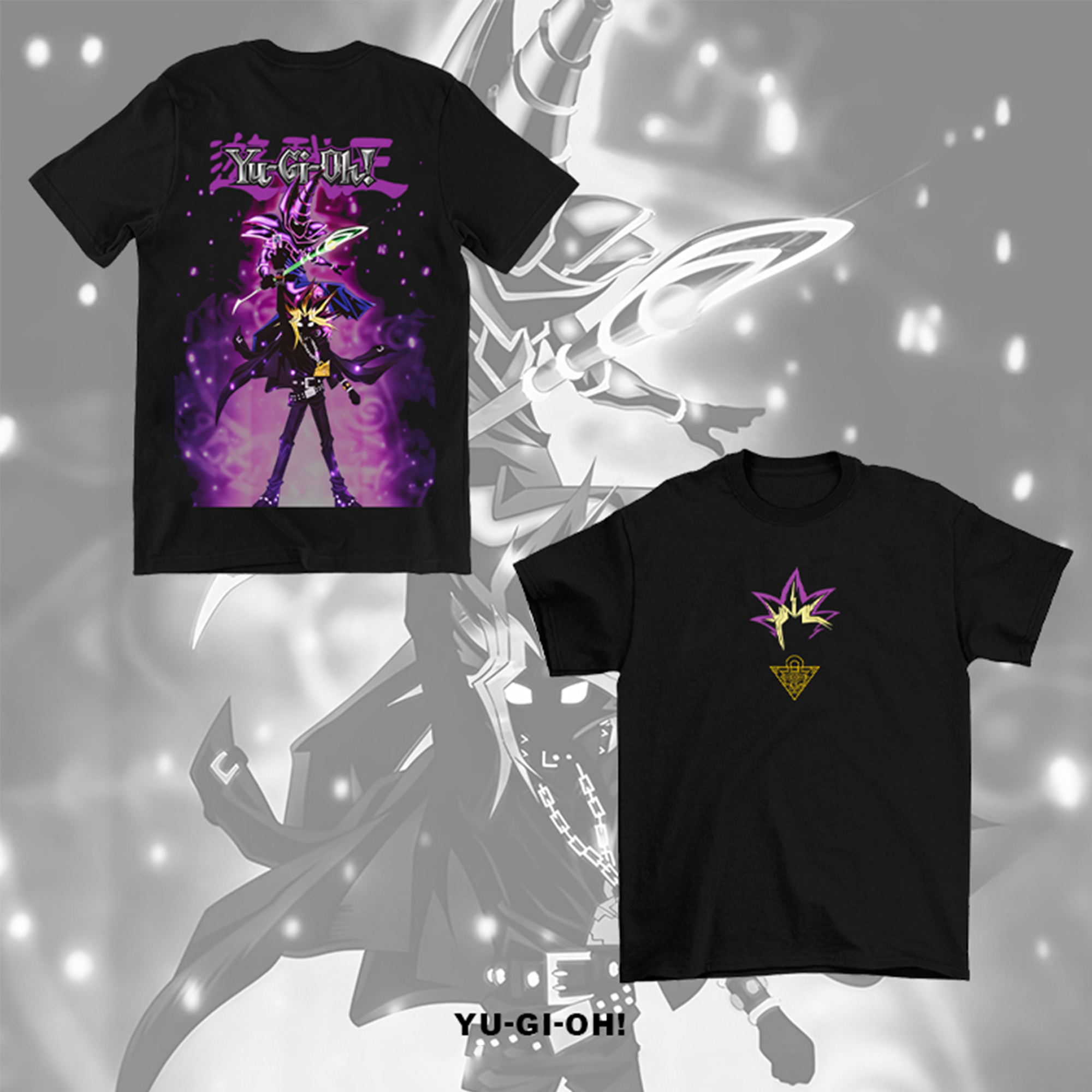 Unisex Anime Graphic Print T-Shirt-AnimeClothe