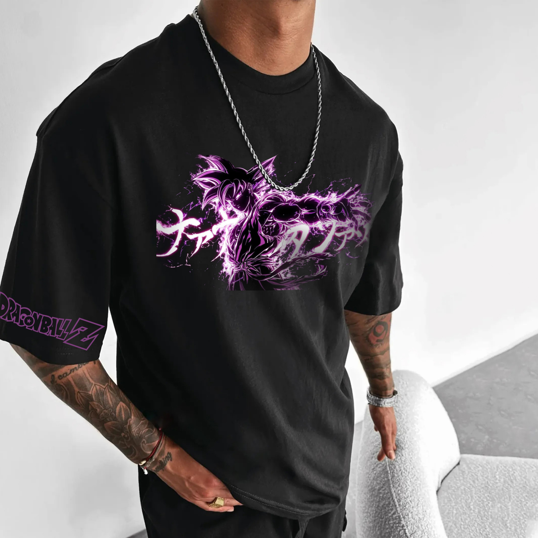 Unisex Anime Inspired Vintage T-Shirt-AnimeClothe