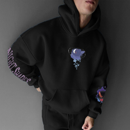 Unisex Anime Graphic Streetwear Vintage Hoodie
