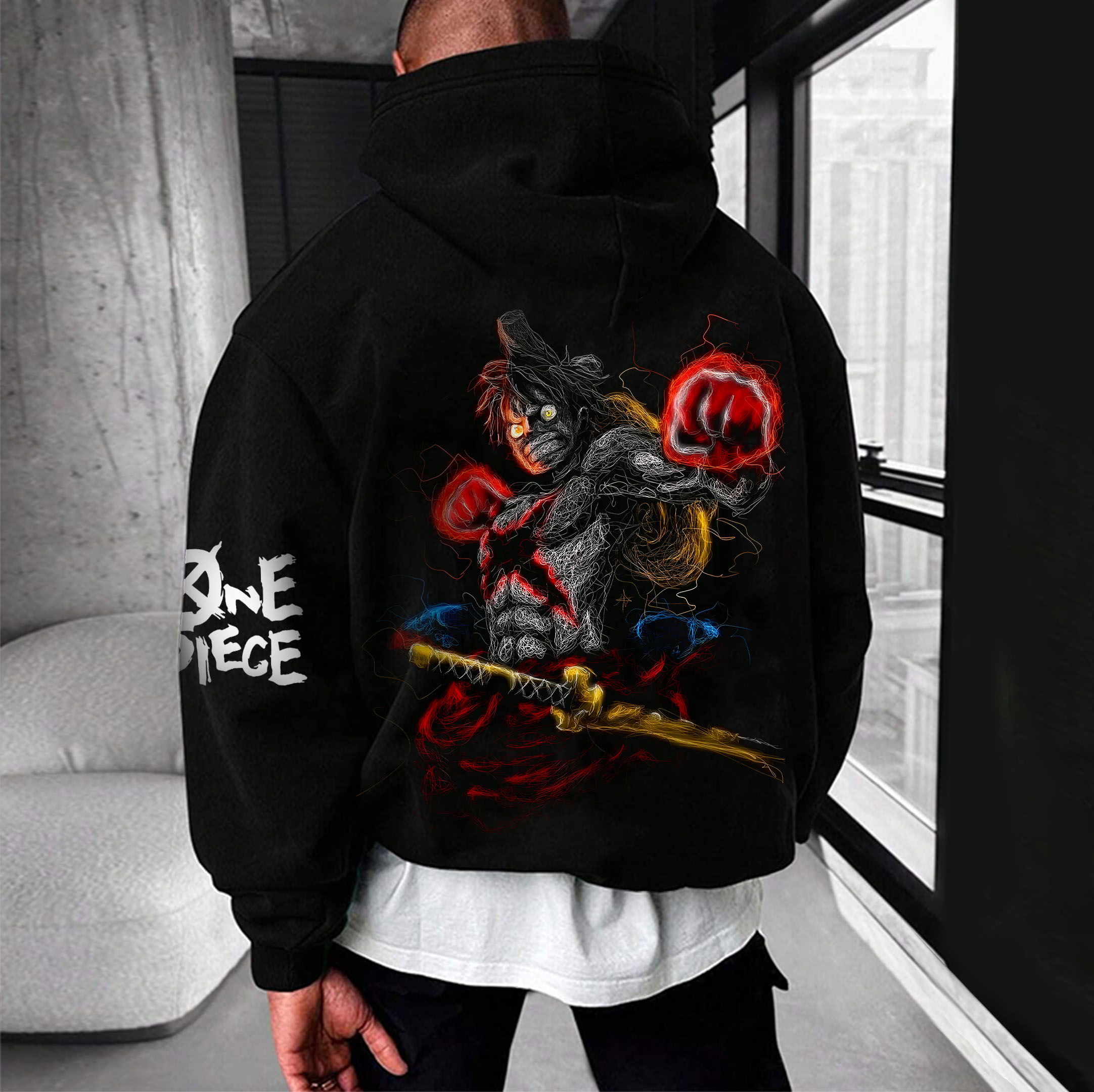 Unisex Vintage Hoodie丨-AnimeClothe