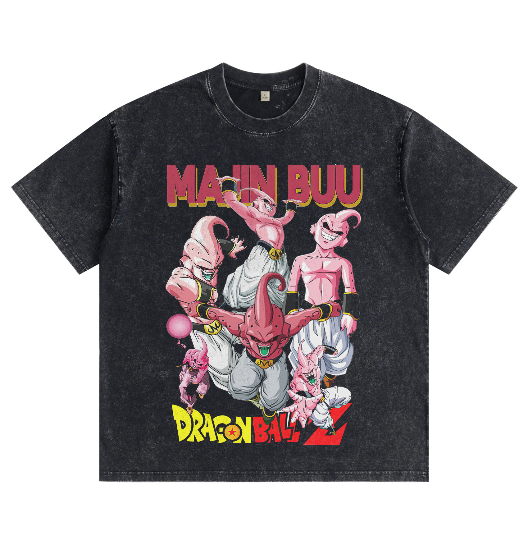 Dragon Ball Majin Buu Distressed T-Shirt