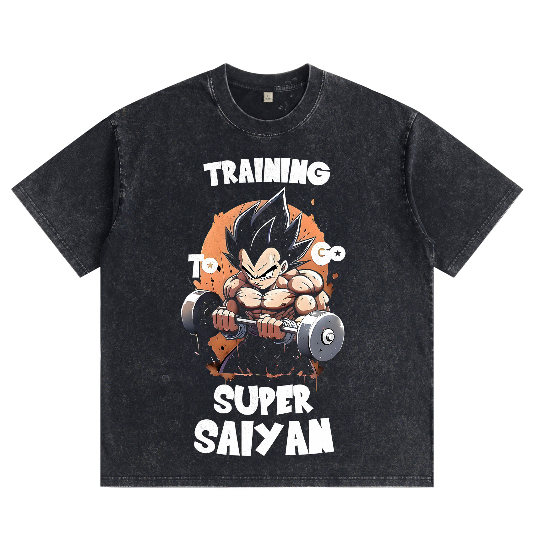 Dragon Ball Vegeta Washed T-Shirt