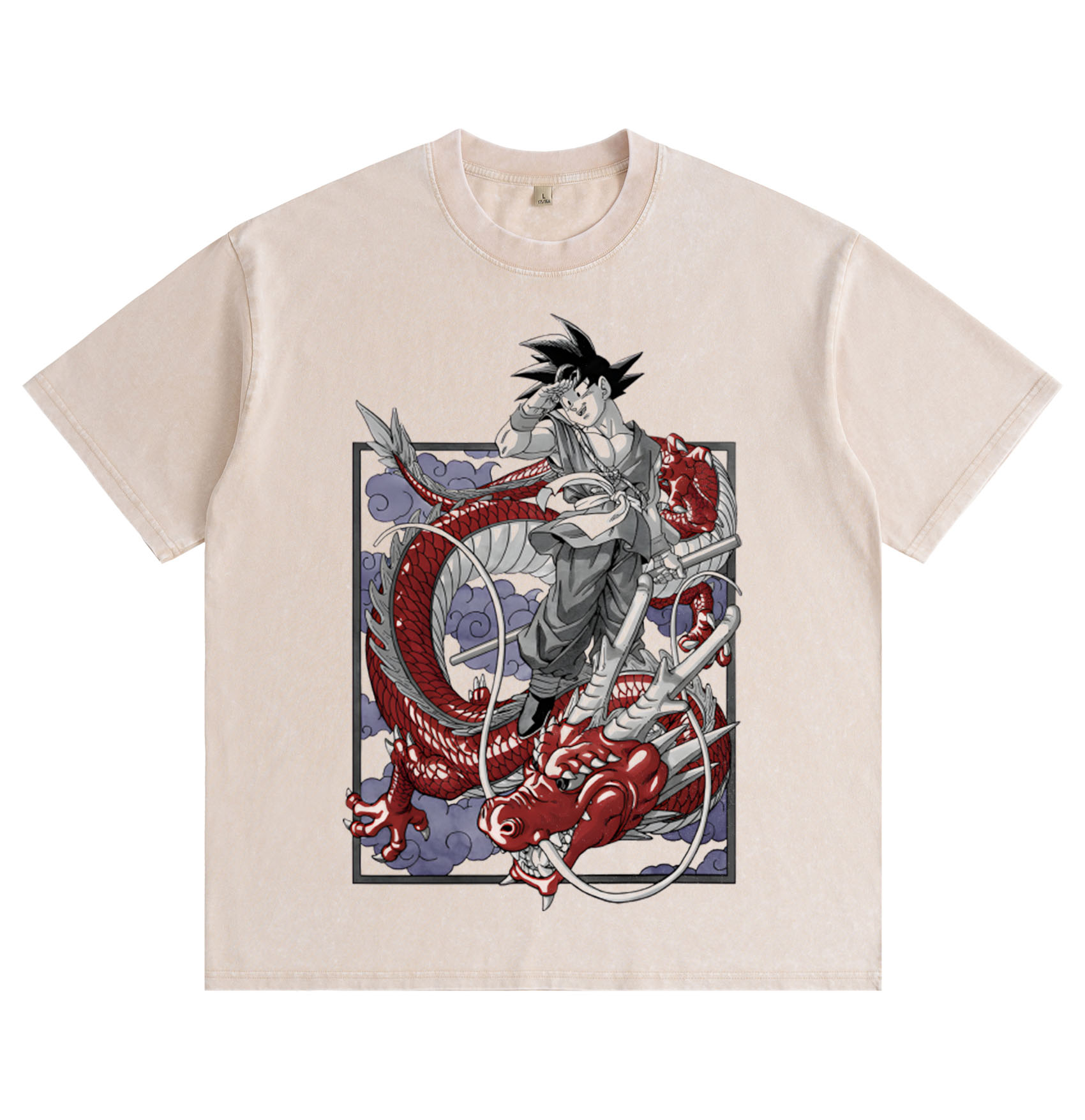 *Dragon Ball* "Summon Shenron" Distressed T-Shirt