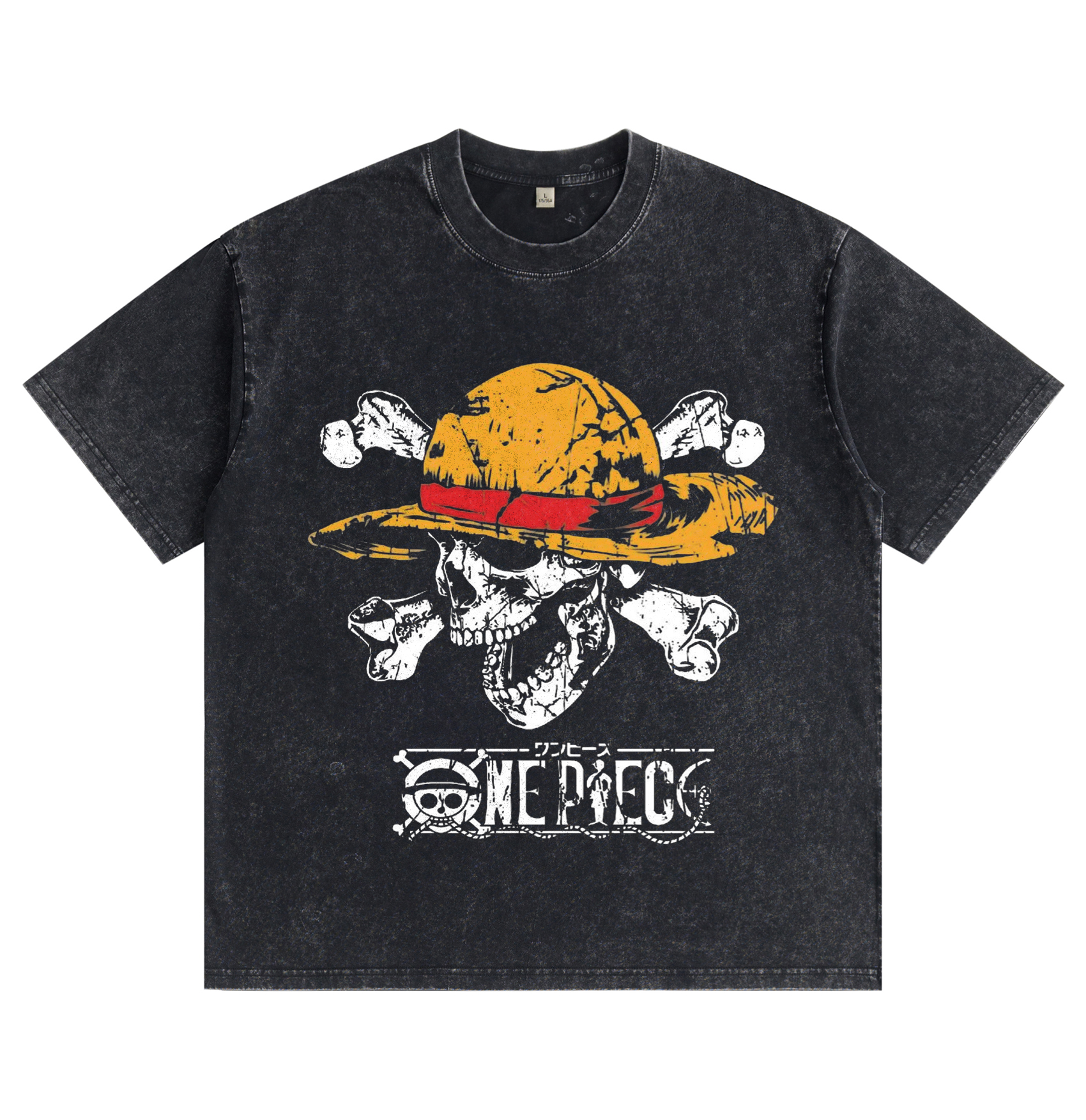 One Piece Skull Multi-Wash T-Shirt