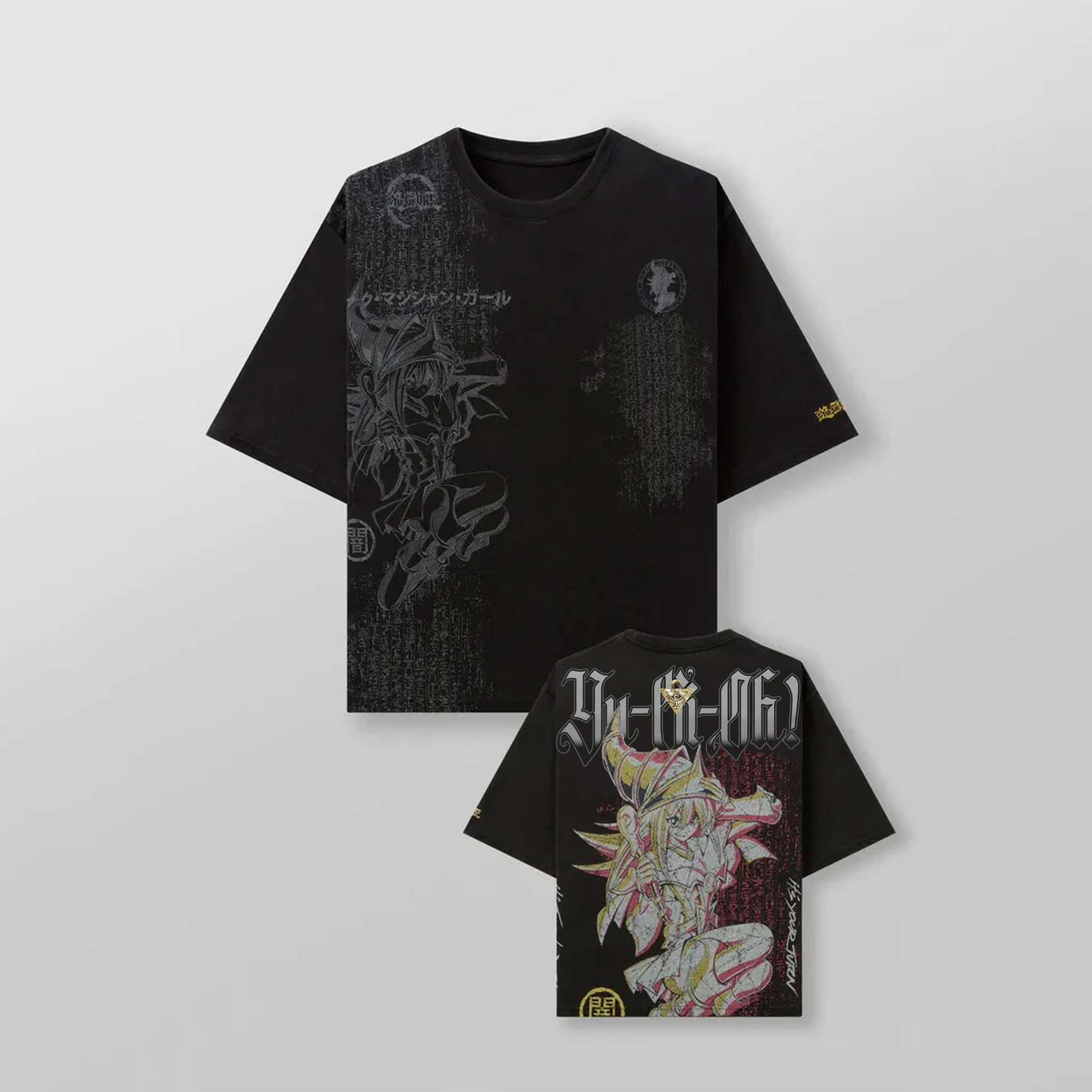 Unisex Anime Inspired Vintage T-Shirt丨Yu-Gi-Oh!-AnimeClothe