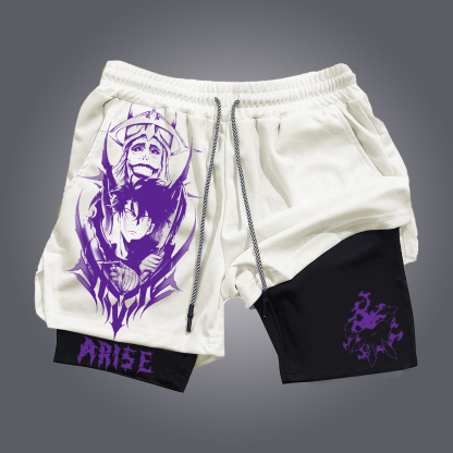 Unisex Casual Anime Streetwear Shorts-AnimeClothe